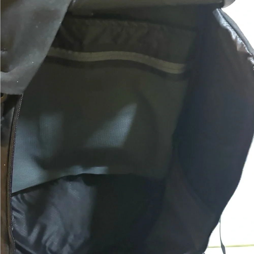 RYU unisex Black universe locker nylon & leather Backpack